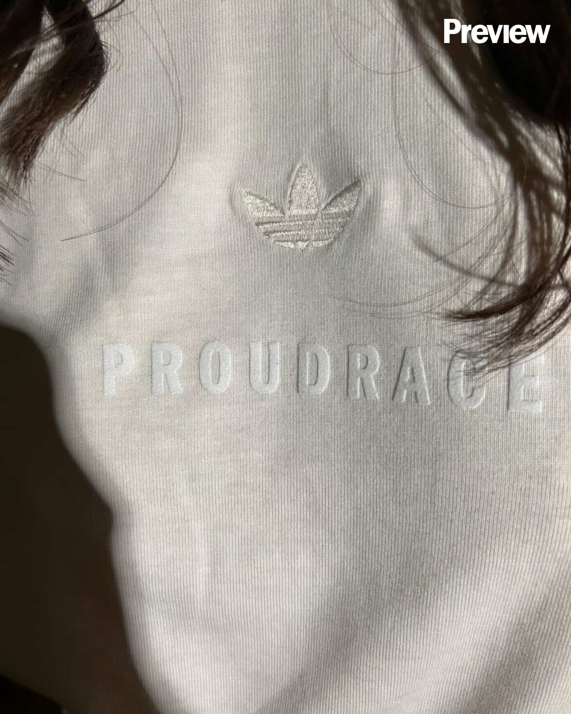 Behind-the-scenes of the Adidas x Proudrace campaign shoot.